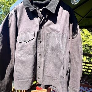 Filson tin cloth work jacket